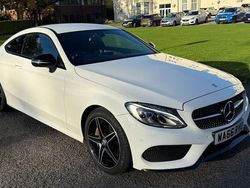 Used 2018 Mercedes C250 AMG line Coupe | £12,995 (Fair price)
