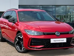 Red Used 2025 VW Passat R-line Estate | £39,700