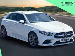 White Used 2018 Mercedes A200 Executive Hatchback | £15,900 (Fair price)
