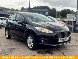 Black Used 2014 Ford Fiesta Zetec Hatchback | £7,495 (Fair price)
