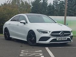 White Used 2021 Mercedes CLA180 AMG Line Premium Plus Sedan | £26,698 (Fair price)