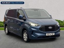 Blue Used 2024 Ford Transit Custom Limited Van | £25,250 (Fair price)