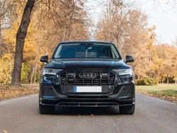 Black Used 2021 Audi Q7 S-Line SUV | £38,990 (Fair price)