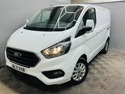 White Used 2021 Ford Transit Custom Limited Van | £13,990 (Super price)