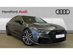 Grey Used 2024 Audi A7 Black Edition Hatchback | £39,945 (Fair price)