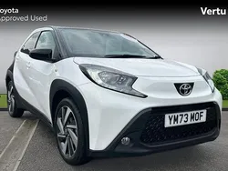 White Used 2023 Toyota Aygo Hatchback | £13,196 (Fair price)