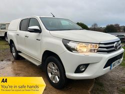 White Used 2017 Toyota HiLux Pickup | £15,500 (Super price)