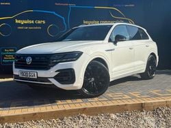 White Used 2020 VW Touareg Black Edition SUV | £34,990 (Good price)