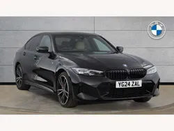 Black Used 2024 BMW 330e M Sport Sedan | £36,950 (Fair price)