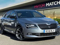 Grey Used 2018 Skoda Superb SportLine Hatchback | £17,208 (Good price)