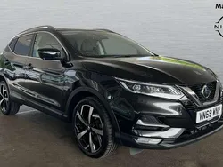 Black Used 2019 Nissan Qashqai Tekna SUV | £15,098 (Fair price)