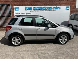 Silver Used 2010 Suzuki SX4 SZ4 Hatchback | £2,195 (Fair price)
