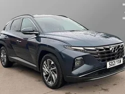 Blue Used 2021 Hyundai Tucson Premium SUV | £16,657 (Fair price)