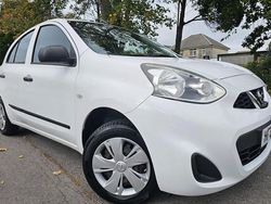 White Used 2014 Nissan Micra Visia Hatchback | £5,695 (Fair price)