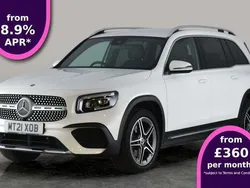 White Used 2021 Mercedes GLB200 AMG line SUV | £23,888 (Fair price)
