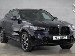 Black Used 2024 BMW X4 M Sport SUV | £47,250 (Fair price)