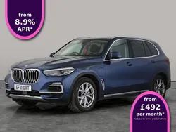 Blue Used 2021 BMW X5 xLine SUV | £33,128 (Good price)