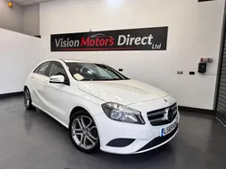 White Used 2015 Mercedes A200 Hatchback | £7,280 (Expensive)