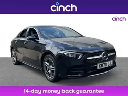 Black Used 2020 Mercedes A250 AMG line Sedan | £17,809 (Good price)