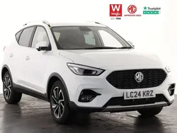 White Used 2024 MG ZS Exclusive Sedan | £14,994 (Fair price)