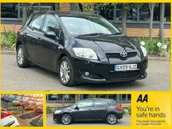 Black Used 2009 Toyota Auris Hatchback | £3,950 (Fair price)