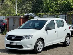 White Used 2016 Dacia Sandero Ambiance Hatchback | £2,950 (Fair price)