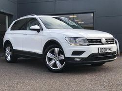 White Used 2020 VW Tiguan Match SUV | £17,995 (Fair price)