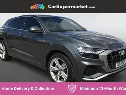 Grey Used 2018 Audi Q8 S-Line SUV | £30,197 (Good price)