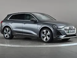 Grey Used 2021 Audi e-tron S-Line SUV | £23,498 (Fair price)