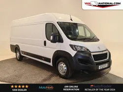 White Used 2021 Peugeot Boxer Van | £12,990 (Fair price)