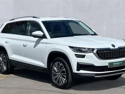 Moon white Used 2024 Skoda Kodiaq SE L Executive SUV | £27,315 (Good price)