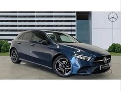 Blue Used 2022 Mercedes A200 AMG Line Premium Hatchback | £19,161 (Fair price)