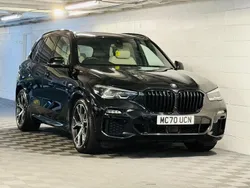 Black Used 2020 BMW X5 M Sport SUV | £29,989 (Fair price)