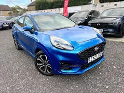 Blue Used 2021 Ford Puma ST-Line Hatchback | £9,299