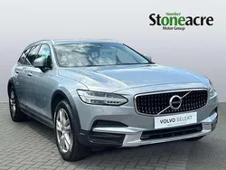 Electric silver Used 2018 Volvo V90 CC Pro Estate | £19,995 (Super price)