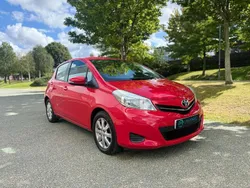 Red Used 2013 Toyota Yaris Hatchback | £5,195 (Fair price)