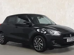 Black Used 2021 Suzuki Swift SZ5 Hatchback | £10,601 (Fair price)