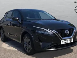 Black Used 2022 Nissan Qashqai Acenta Premium SUV | £19,618 (Fair price)