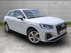 White Used 2021 Audi Q2 S-Line SUV | £23,390 (Fair price)