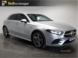 Silver Used 2021 Mercedes A250 AMG Line Premium Hatchback | £20,295 (Fair price)