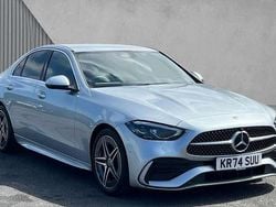Silver Used 2024 Mercedes C200 AMG line Sedan | £31,980 (Fair price)
