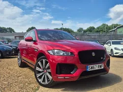 Red Used 2017 Jaguar F-Pace S SUV | £15,990 (Fair price)