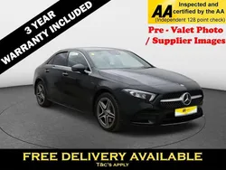 Black Used 2020 Mercedes A250 AMG Line Premium Sedan | £16,195 (Fair price)