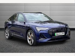 Blue Used 2022 Audi e-tron Sportback Advanced SUV | £36,650