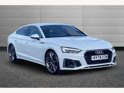 White Used 2025 Audi A5 Sportback S-Line Hatchback | £30,650 (Good price)
