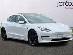 White Used 2020 Tesla Model 3 Performance Sedan | £18,000 (Fair price)