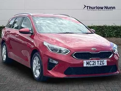 Red Used 2021 Kia Ceed Sportswagon 2 Estate | £11,500 (Fair price)