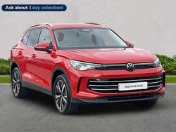 Red New 2025 VW Tiguan Elegance SUV | £36,135 (Fair price)