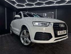 White Used 2016 Audi Q3 S-line plus SUV | £13,995 (Expensive)