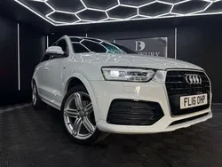 White Used 2016 Audi Q3 S-line plus SUV | £13,995 (A bit pricey)